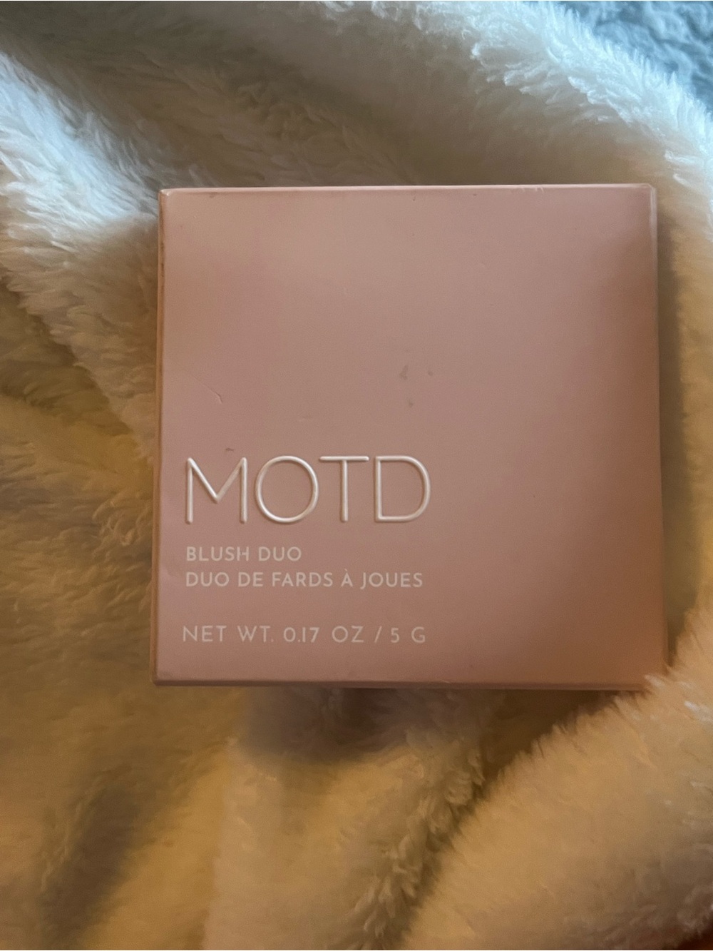 MOTD Cosmetics Blush Duo in Pink Lace - Full Size NEW
